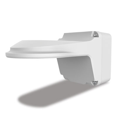 Gyration Fixed Dome Outdoor Wall Mount, 4.92 x 4.92 x 9.17, White (ADEACSJ108)