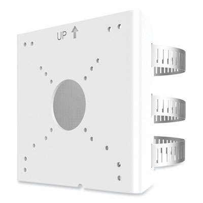 Pole Mount Adapter, 5 x 5.35 x 2.46, White (ADEACSJ110)