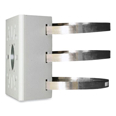 Gyration Pole Mount Adapter, 5.4 x 5.0 x 2.5, White (ADEACSJ111)