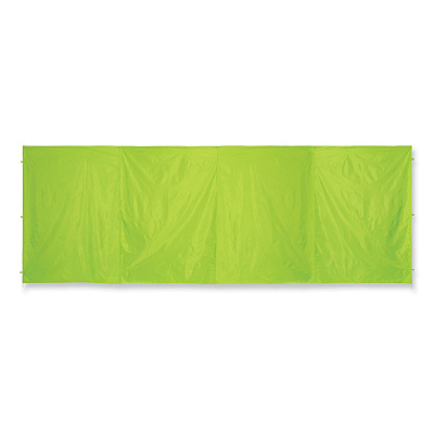 ergodyne Shax 6097 Pop-Up Tent Sidewall, Single Skin, 10 ft x 10 ft, Polyester, Lime (EGO12995)