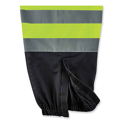 ergodyne GloWear 8910BK Class E Hi-Vis Pants with Black Bottom, Polyester, 2X-Large/3X-Large, Lime (EGO23957)