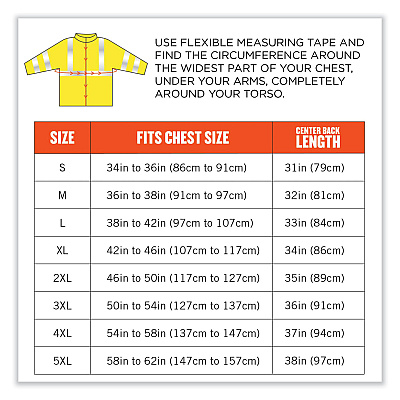 ergodyne GloWear 8384 Class 3 Hi-Vis Quilted Thermal Parka, Small, Lime (EGO25562)
