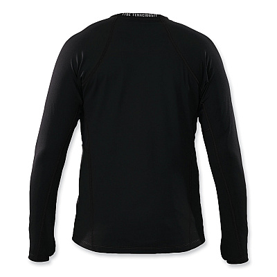 ergodyne N-Ferno 6435 Midweight Long Sleeve Base Layer Shirt, 2X-Large, Black (EGO40206)