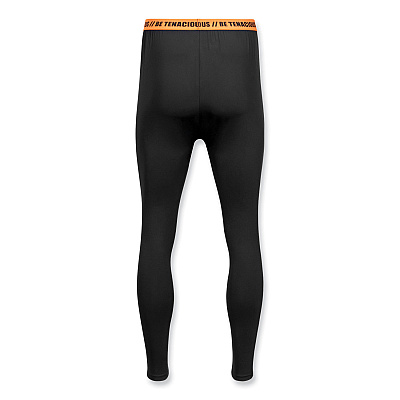 ergodyne N-Ferno 6481 Lightweight Base Layer Pants, 2X-Large, Black (EGO40836)