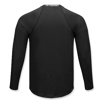 ergodyne N-Ferno 6436 Long Sleeve Lightweight Base Layer Shirt, Medium, Black (EGO40233)