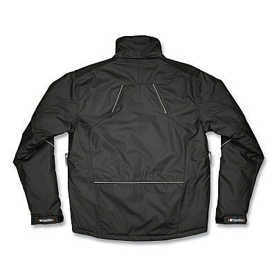 ergodyne N-Ferno 6467 Winter Work Jacket with 300D Polyester Shell, Medium, Black (EGO41123)