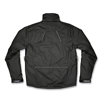 ergodyne N-Ferno 6467 Winter Work Jacket with 300D Polyester Shell, Large, Black (EGO41124)