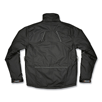 ergodyne N-Ferno 6467 Winter Work Jacket with 300D Polyester Shell, 4X-Large, Black (EGO41128)