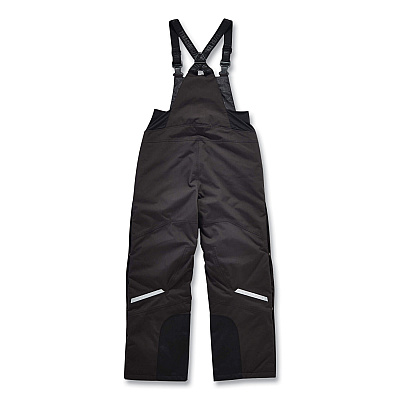 ergodyne N-Ferno 6471 Thermal Bibs with 500D Nylon Shell, Medium, Black (EGO41213)
