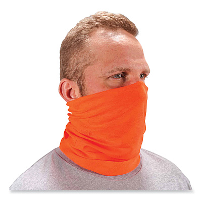 ergodyne Chill-Its 6485 Multi-Band, Polyester, One Size Fits Most, Hi-Vis Orange (EGO42109)
