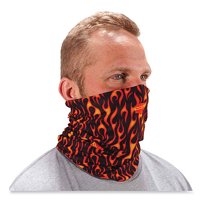 ergodyne Chill-Its 6485 Multi-Band, Polyester, One Size Fits Most, Flames (EGO42111)