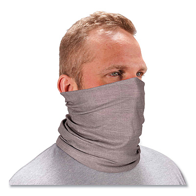 ergodyne Chill-Its 6485 Multi-Band, Polyester, One Size Fits Most, Gray Heather (EGO42115)