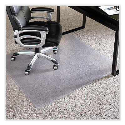ES Robbins EverLife Chair Mat for Extra High Pile Carpet, 36 x 48, Clear (ESR124081)