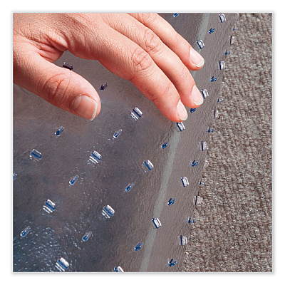 ES Robbins EverLife Chair Mat for Extra High Pile Carpet, 48 x 72, Clear (ESR124481)