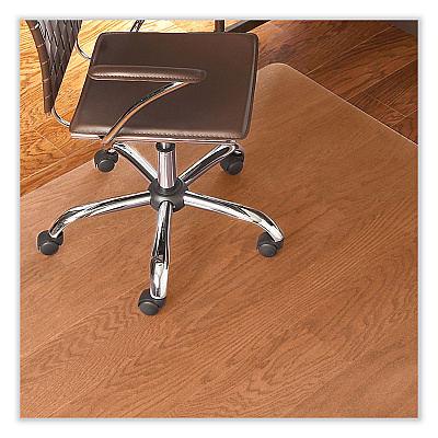 ES Robbins EverLife Chair Mat for Hard Floors, Heavy Use, Rectangular, 48 x 72, Clear (ESR132431)