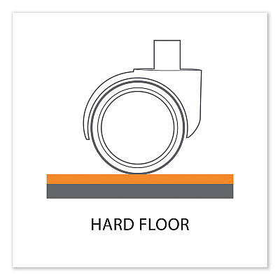 ES Robbins EverLife Chair Mat for Hard Floors, Heavy Use, Rectangular, 60 x 72, Clear (ESR132731)