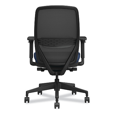 HON Nucleus Series Recharge Task Chair, Up to 300lb, 16.63" to 21.13" Seat Ht, Navy Seat, Black Back/Base (HONNR12SAMP13BT)