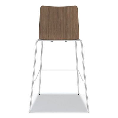 HON Ruck Laminate Task Stool, Supports up to 300 lb, 30" Seat Height, Pinnacle Seat/Base, Silver Frame (HONRUCK5LPINCP8)
