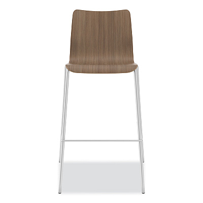 HON Ruck Laminate Task Stool, Supports up to 300 lb, 30" Seat Height, Pinnacle Seat/Base, Silver Frame (HONRUCK5LPINCP8)