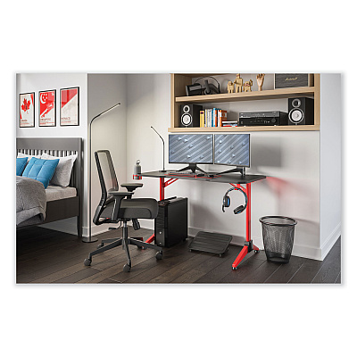 Safco Resi LED Desk Lamp, Gooseneck, 18.5" High, White (SAF1018WH)