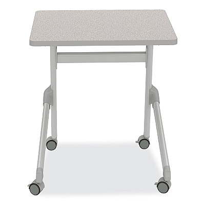 Safco Learn Nesting Rectangle Desk, 28" x 22.25" x 29.5", Gray (SAF1227GR)
