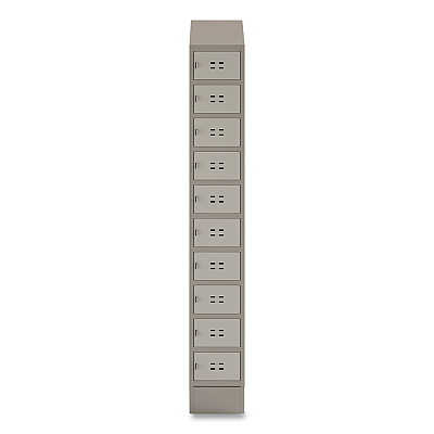 Safco Single Continuous Metal Locker Base Addition, 11.7w x 16d x 5.75h, Tan (SAF5519TN)