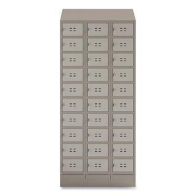 Safco Triple Continuous Metal Locker Base Addition, 35w x 16d x 5.75h, Tan (SAF5520TN)