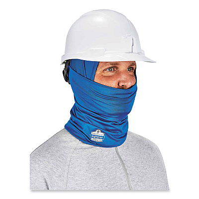 ergodyne Chill-Its 6487 Cooling Performance Knit Multi-Band, Polyester/Spandex, One Size Fits Most, Blue (EGO42129)