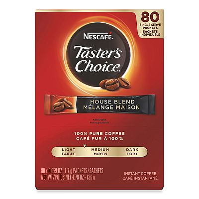 Nescaf Taster's Choice Stick Pack, House Blend, .06 oz, 480/Carton (NES15782CT)