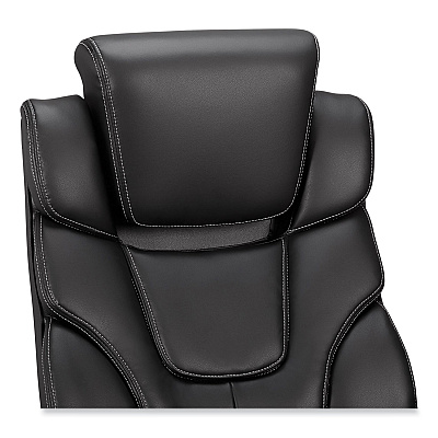 Alera Maurits Highback Chair, Supports Up to 275 lb, Black Seat/Back, Chrome Base (ALEMR41B19)