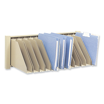 Safco Data File Extension, Letter, 26.5w x 12.5d x 8h, Tan (SAF5056)