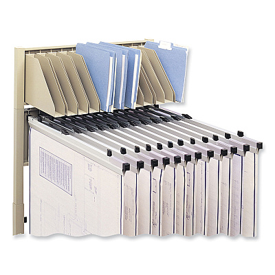 Safco Data File Extension, Letter, 26.5w x 12.5d x 8h, Tan (SAF5056)