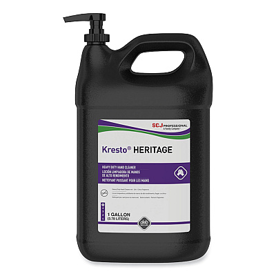 SC Johnson Professional Kresto Heritage Heavy Duty Hand Cleaner Refill, Fresh Scent, 1 gal, 4/Carton (SJN9102)