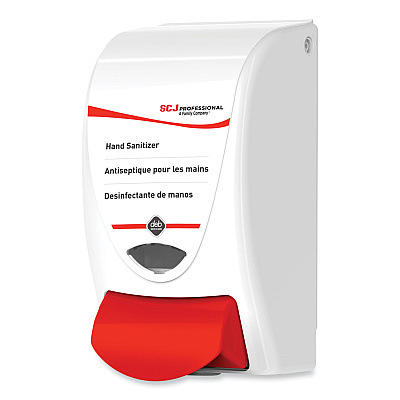SC Johnson Professional Sanitizer Dispenser, 1 L, 4.92 x 4.6 x 9.25, White, 15/Carton (SJNIFS1LDS)
