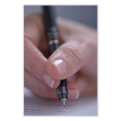 Zebra Delguard Mechanical Pencil, 0.5 mm, HB (#2), Black Lead, Black Barrel, 3/Pack (ZEB10613)
