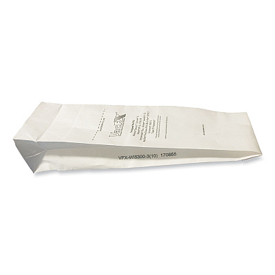 VacFX Vacuum Filter Bags Designed to Fit Allstar Javelin 12'' Series/Windsor Sensor S/S2/XP/Veramatic Plus, 100/Carton (APCVFXW15300310)