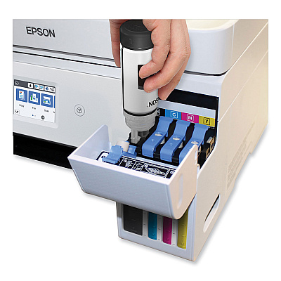 Epson EcoTank ET-4760 All-in-One Supertank Printer, Copy Fax/Print/Scan (C11CG19204C)