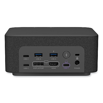 Logitech Teams Logi Dock, 1 HDMI/1 Displayport/2 USB A/3 USB C, Graphite (986000015)