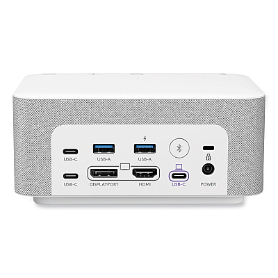 Logitech UC Logi Dock, 1 HDMI/1 Displayport/2 USB A/3 USB C, White (986000031)