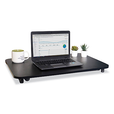 Victor Height Adjustable Laptop Standing Desk, 28.8 x 18.5 x 2.6 to 16, Black (VCTDCX110)