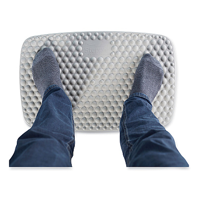 Victor ST590 Steppie Soft Top Standing Desk Mat, 22.15 x 14.25, Light Gray