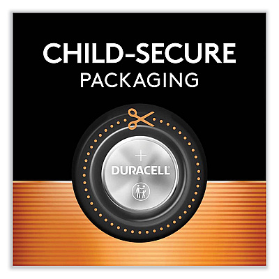Duracell Lithium Coin Batteries With Bitterant, 2025 (DURDL2025BPK)