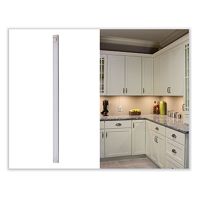 BLACK+DECKER LED Dimmable Under Counter Lighting with Motion Sensor and Magnetic Option One-Bar Kit, 0.78w x 0.39h, 18" Length (LEDUC181WK)