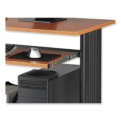 Safco Muv Standing Desk, 35.5" x 22" x 30.5", Cherry (SAF1921CY)