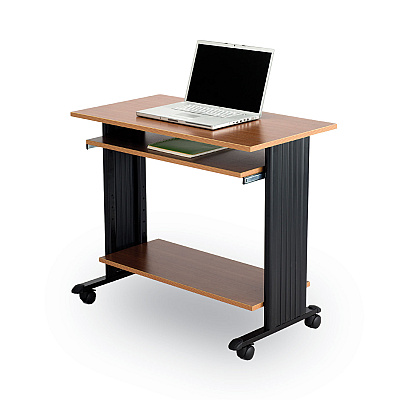 Safco Muv Standing Desk, 35.5" x 22" x 30.5", Cherry (SAF1921CY)