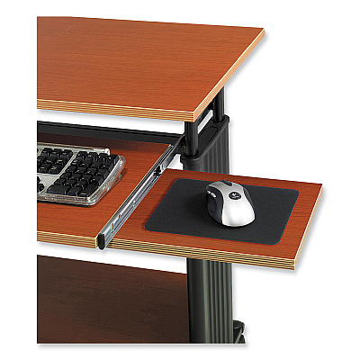 Safco Muv Standing Desk, 35.5" x 22" x 30.5", Cherry (SAF1921CY)