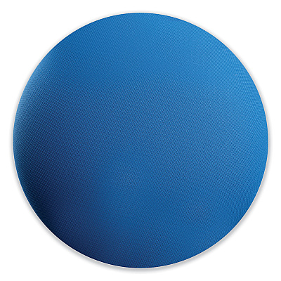 NPS 6800 Series Height Adjustable Fabric Padded Seat Stool, Support 300 lb, 18" to 25" Seat Height, Cobalt Blue Seat/Black Base (NPS6825S10)