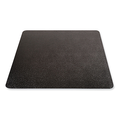 deflecto SuperMat Frequent Use Chair Mat for Medium Pile Carpet, 36 x 48, Rectangular, Black (DEFCM14142BLK)
