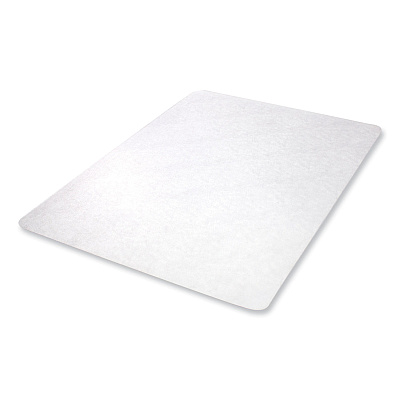 deflecto EconoMat All Day Use Chair Mat for Hard Floors, Flat Packed, 36 x 48, Clear (DEFCM2E142)