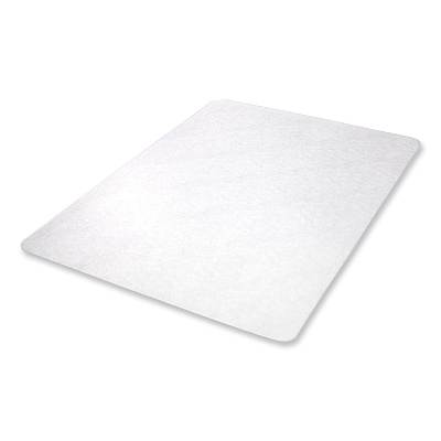 deflecto EconoMat All Day Use Chair Mat for Hard Floors, Flat Packed, 45 x 53, Clear (DEFCM2E242)